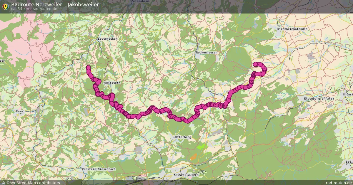 Radtour Nerzweiler – Jakobsweiler