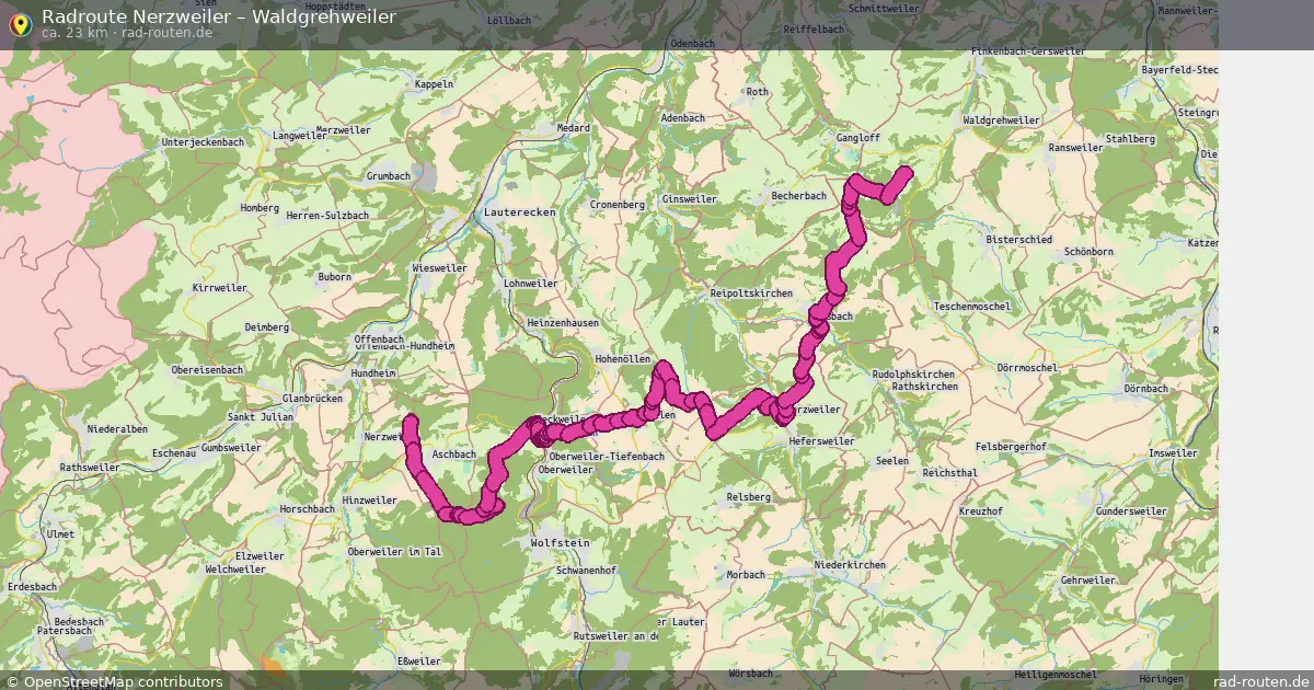 Radtour Nerzweiler – Waldgrehweiler