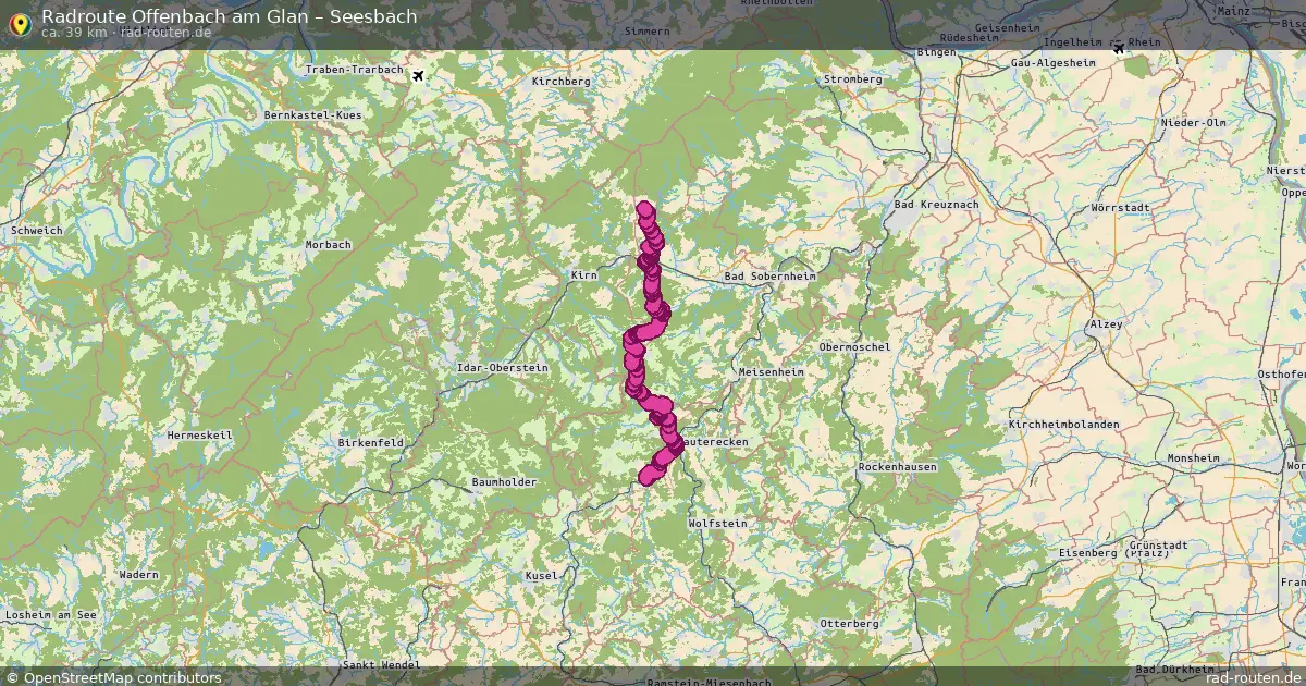 Radtour Offenbach Am Glan – Seesbach