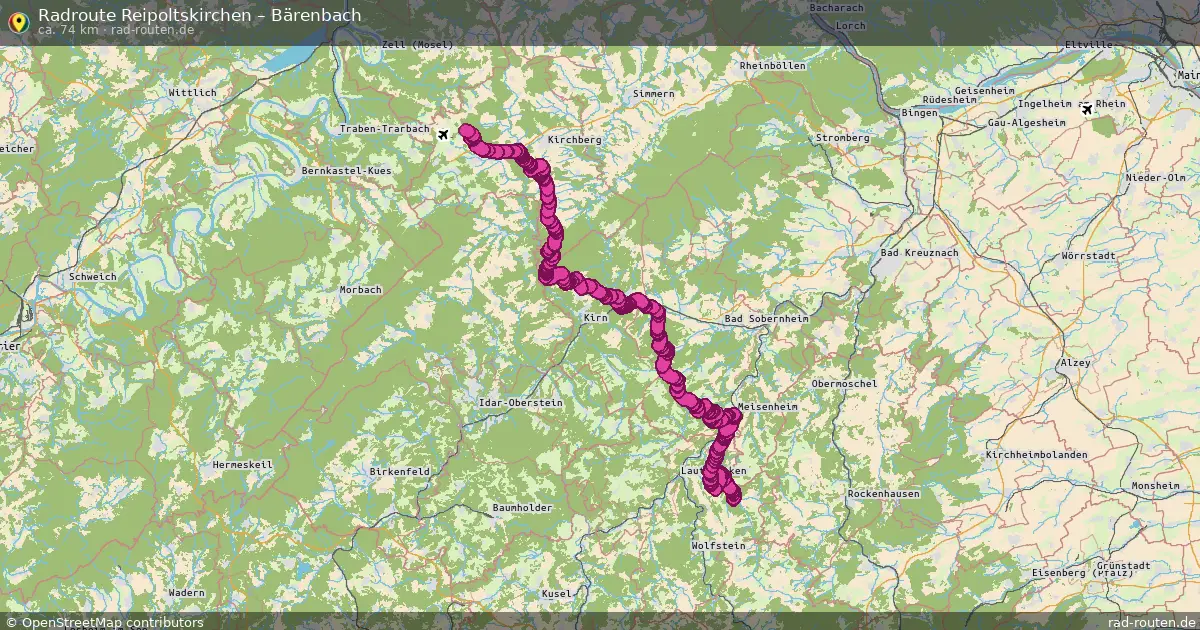 Radtour Reipoltskirchen – Bärenbach