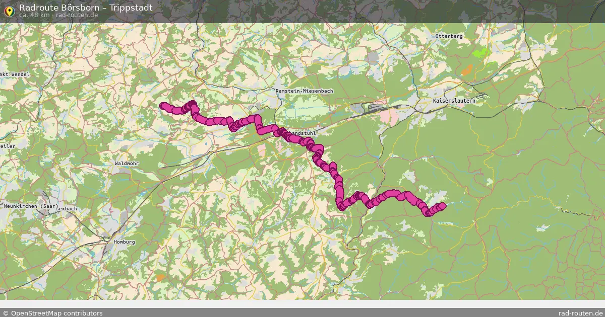 Radtour Börsborn – Trippstadt