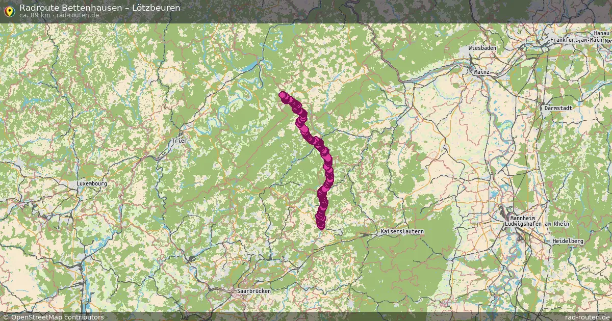 Radtour Bettenhausen – Lötzbeuren