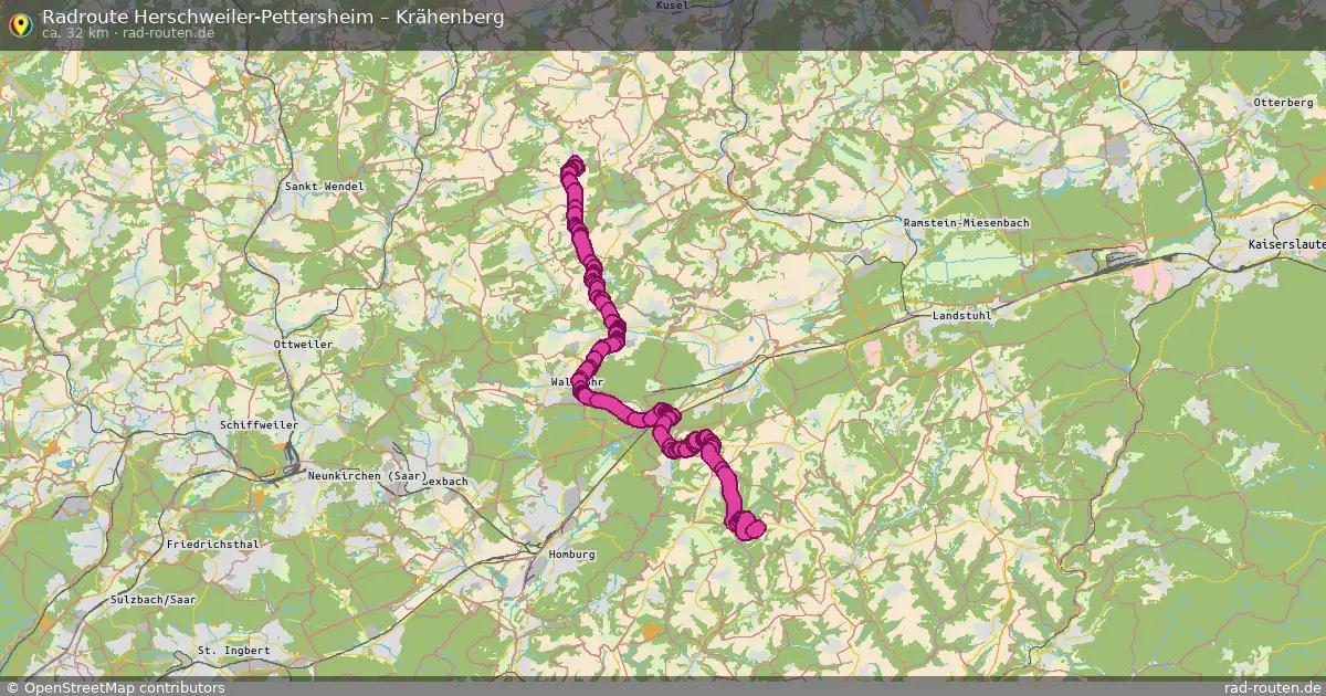 Radtour Herschweiler-Pettersheim – Krähenberg
