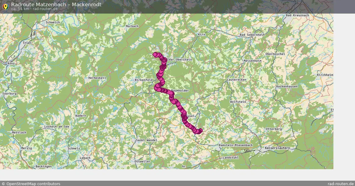 Radtour Matzenbach – Mackenrodt