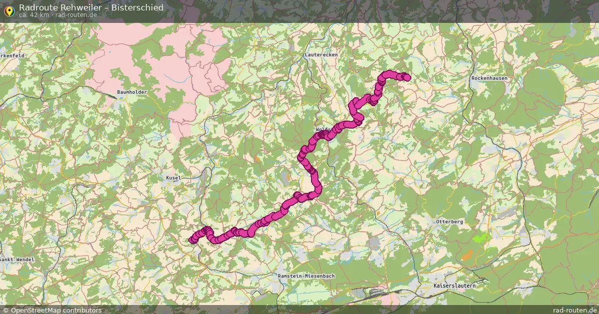 Radtour Rehweiler – Bisterschied