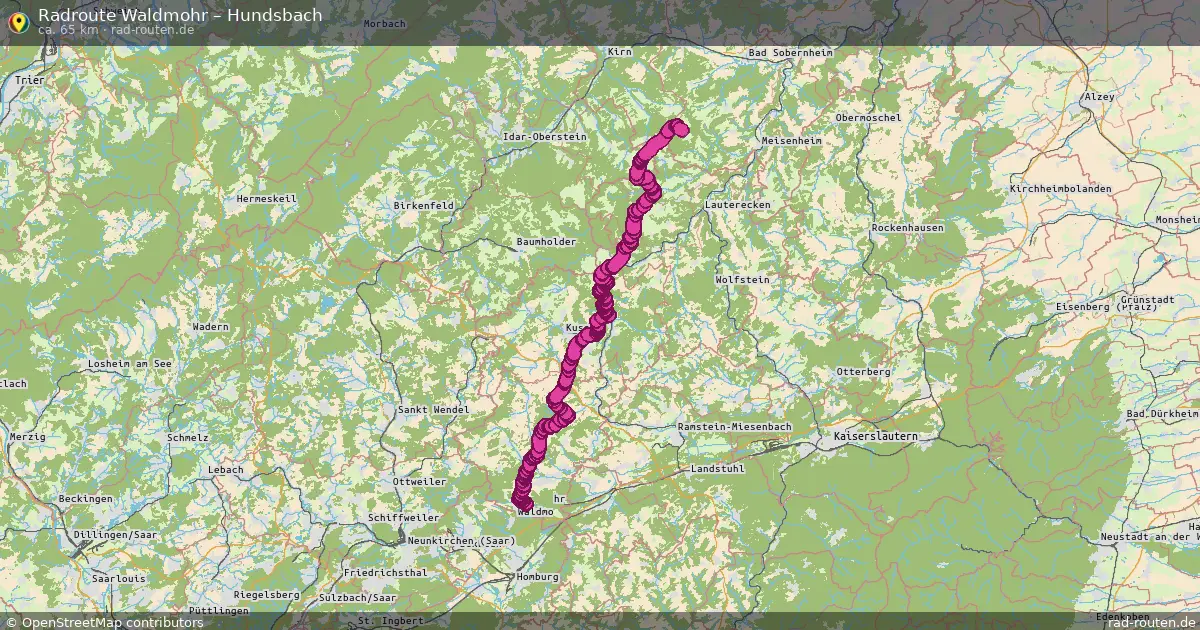 Radtour Waldmohr – Hundsbach