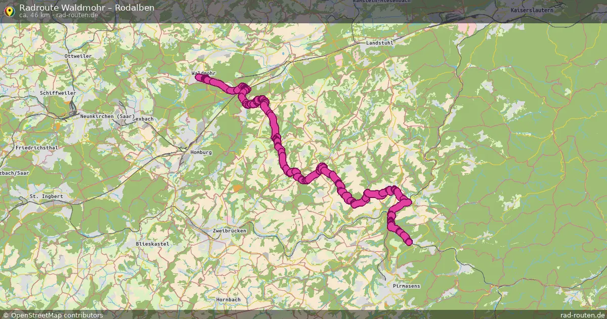Radtour Waldmohr – Rodalben