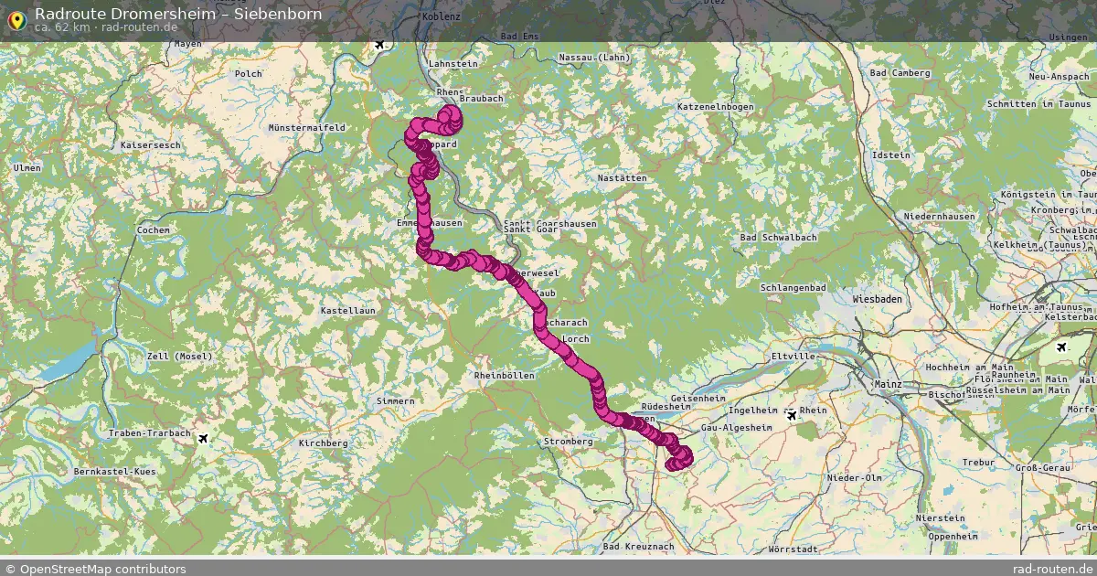 Radtour Dromersheim – Siebenborn