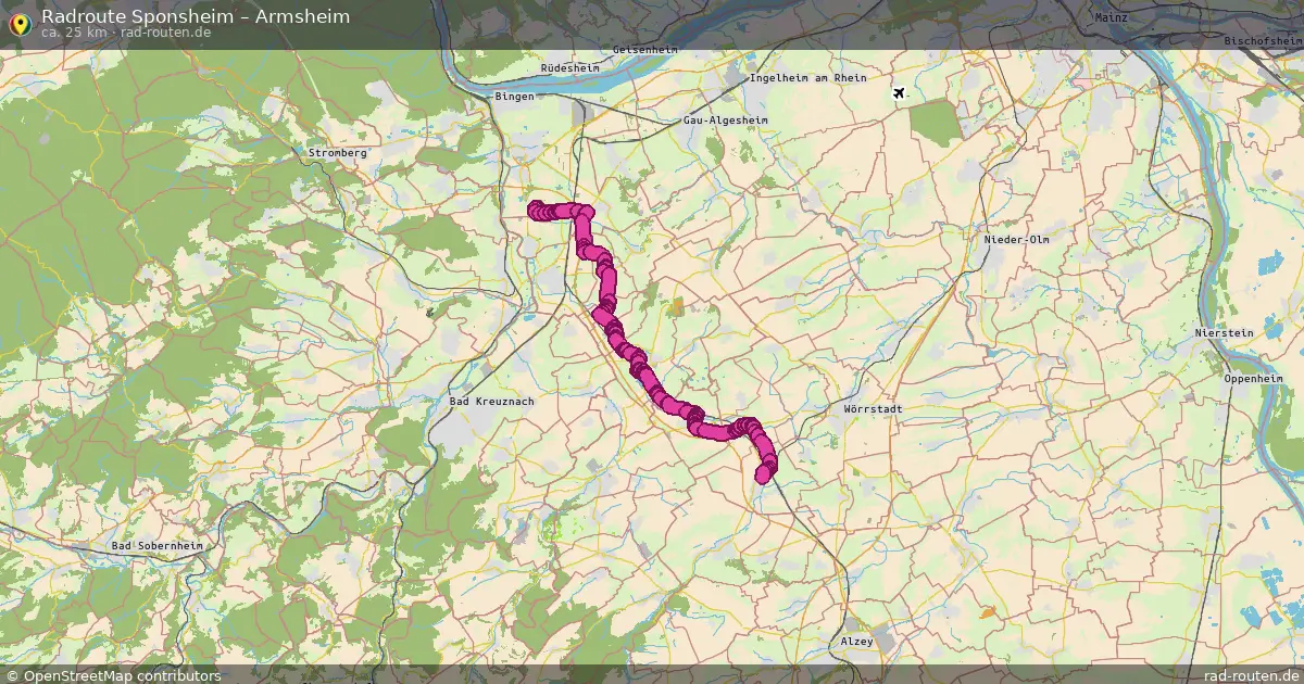 Radtour Sponsheim – Armsheim