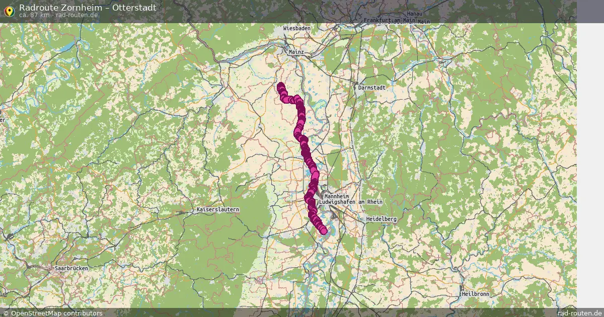 Radtour Zornheim – Otterstadt