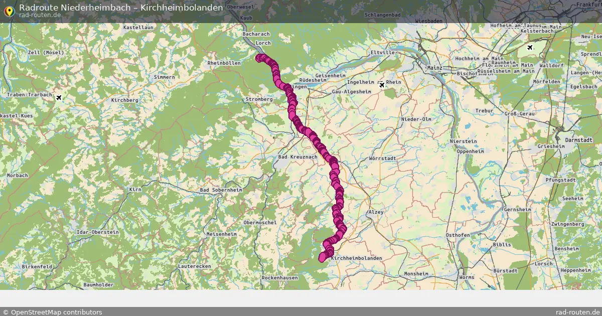 Radtour Niederheimbach – Kirchheimbolanden