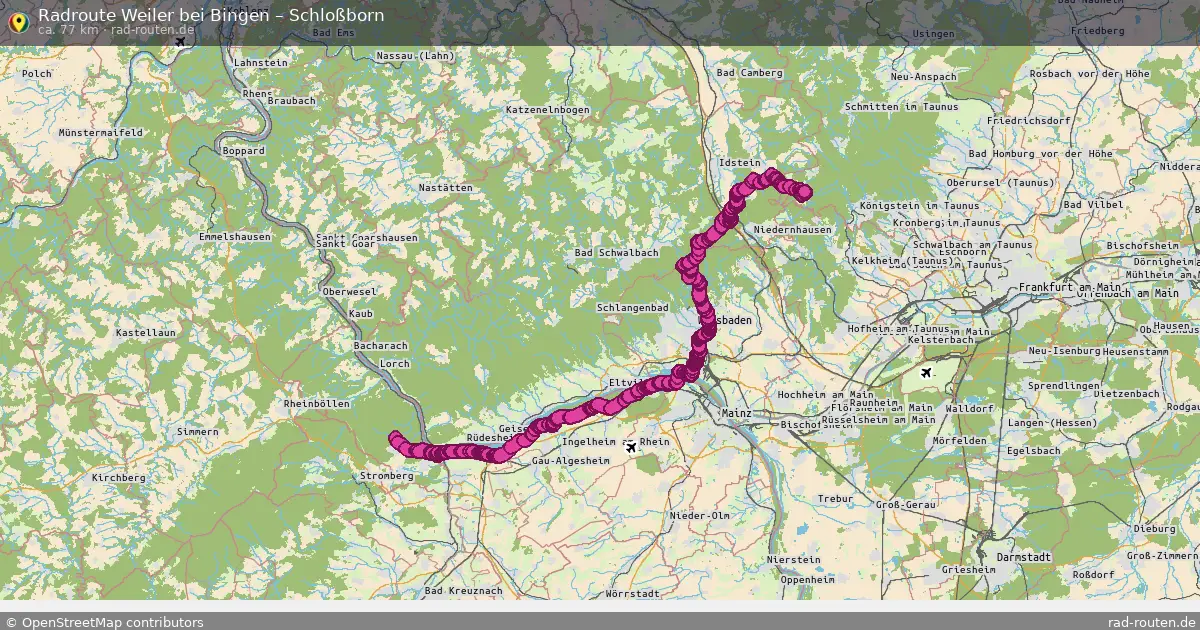 Radtour Weiler Bei Bingen – Schloßborn