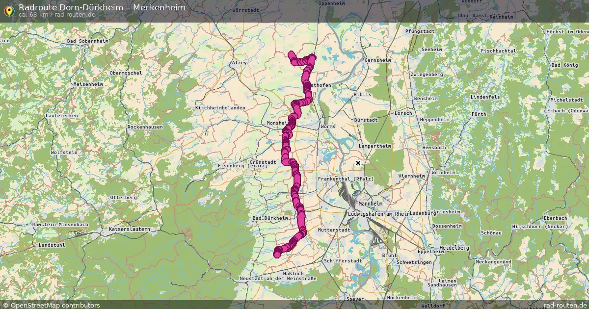 Radtour Dorn-Dürkheim – Meckenheim