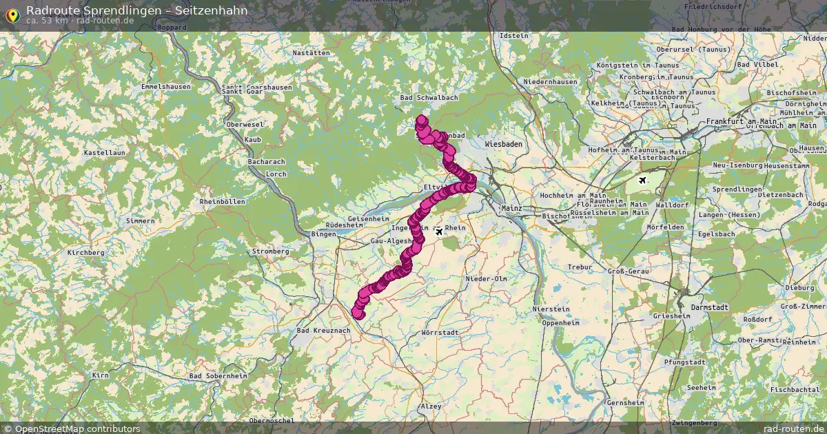 Radtour Sprendlingen – Seitzenhahn