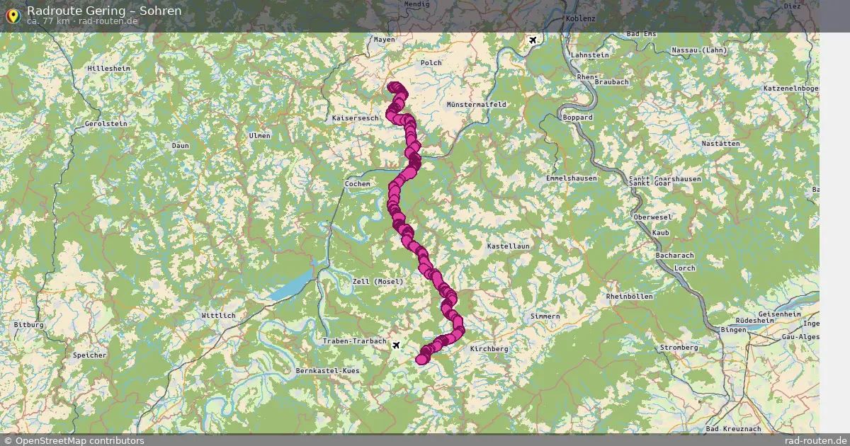 Radtour Gering – Sohren