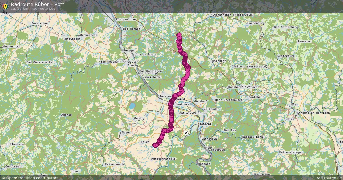 Radtour Rüber – Rott