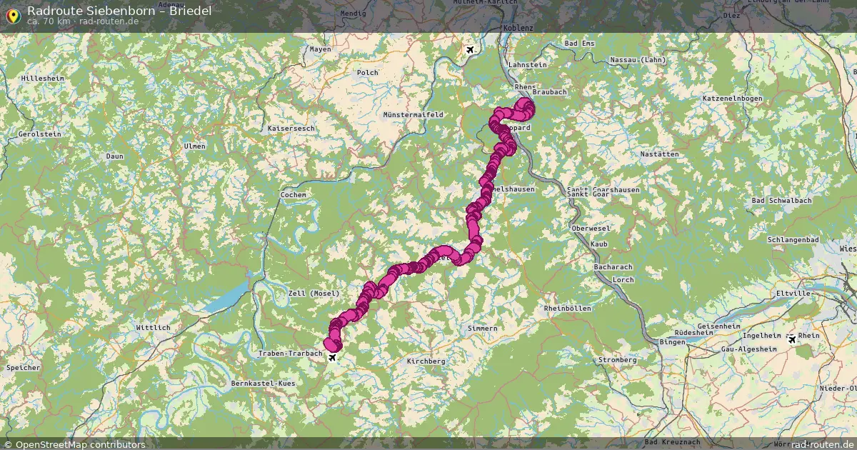 Radtour Siebenborn – Briedel