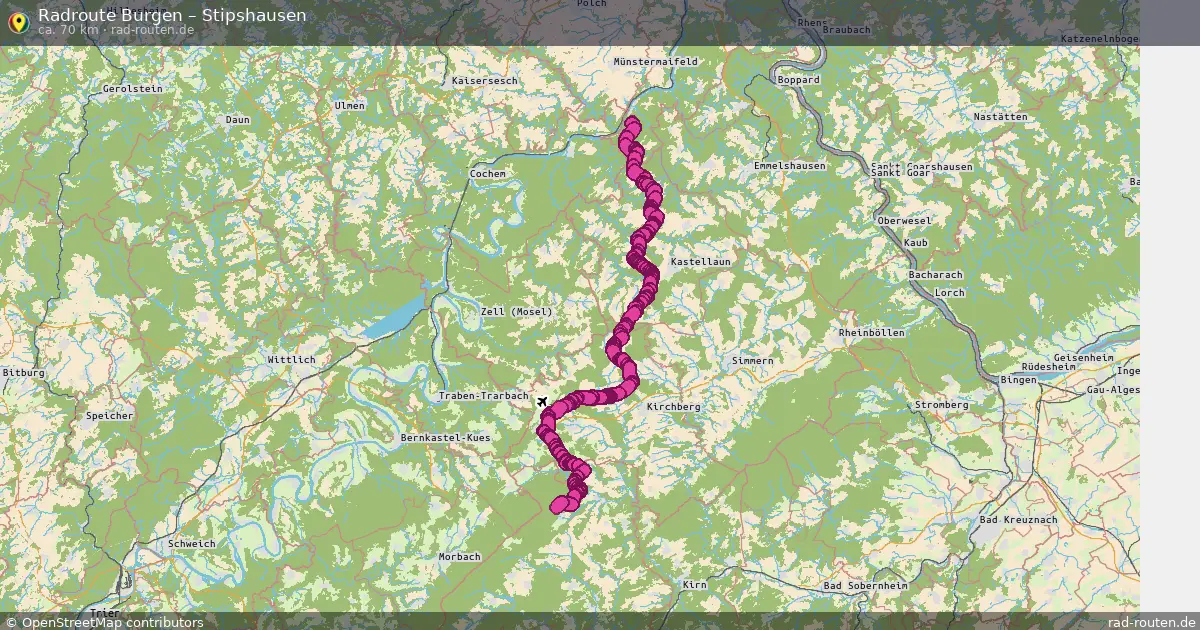 Radtour Burgen – Stipshausen