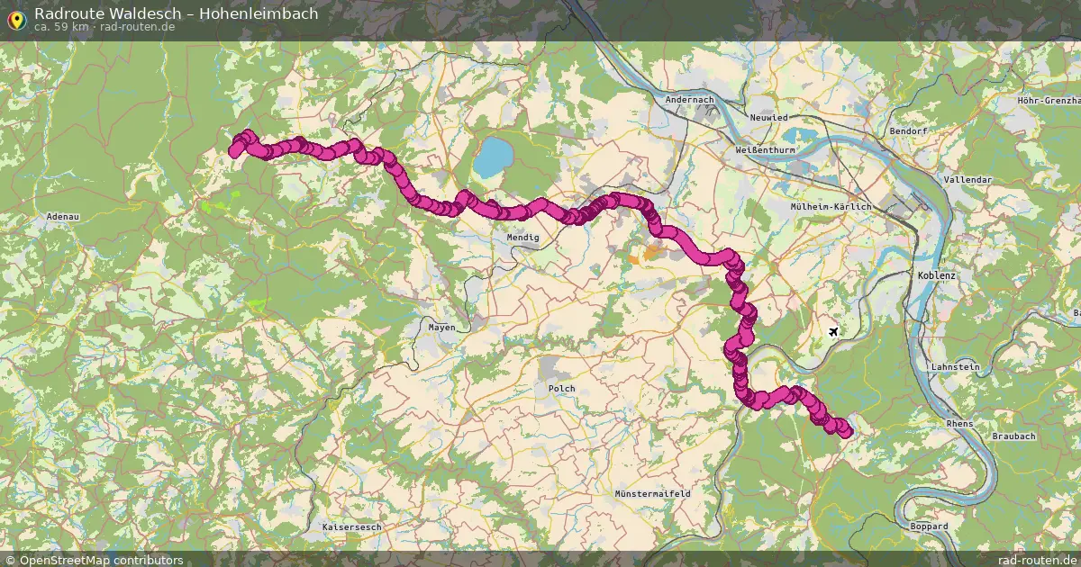 Radtour Waldesch – Hohenleimbach