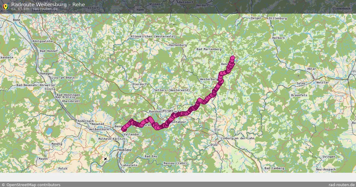 Radtour Weitersburg – Rehe