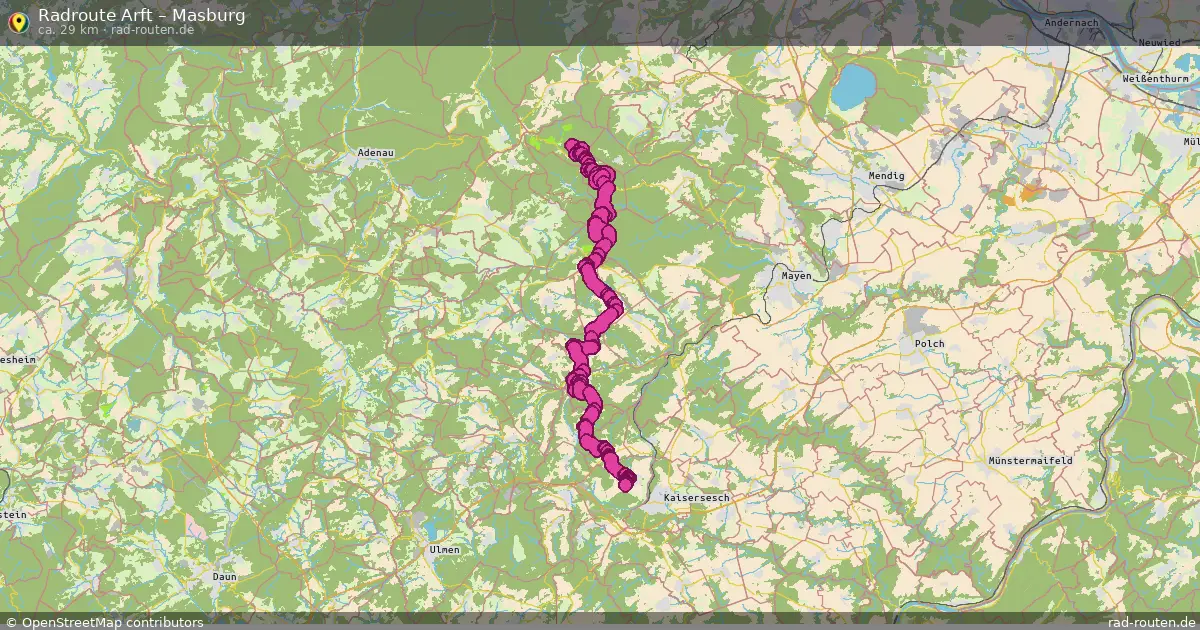 Radtour Arft – Masburg