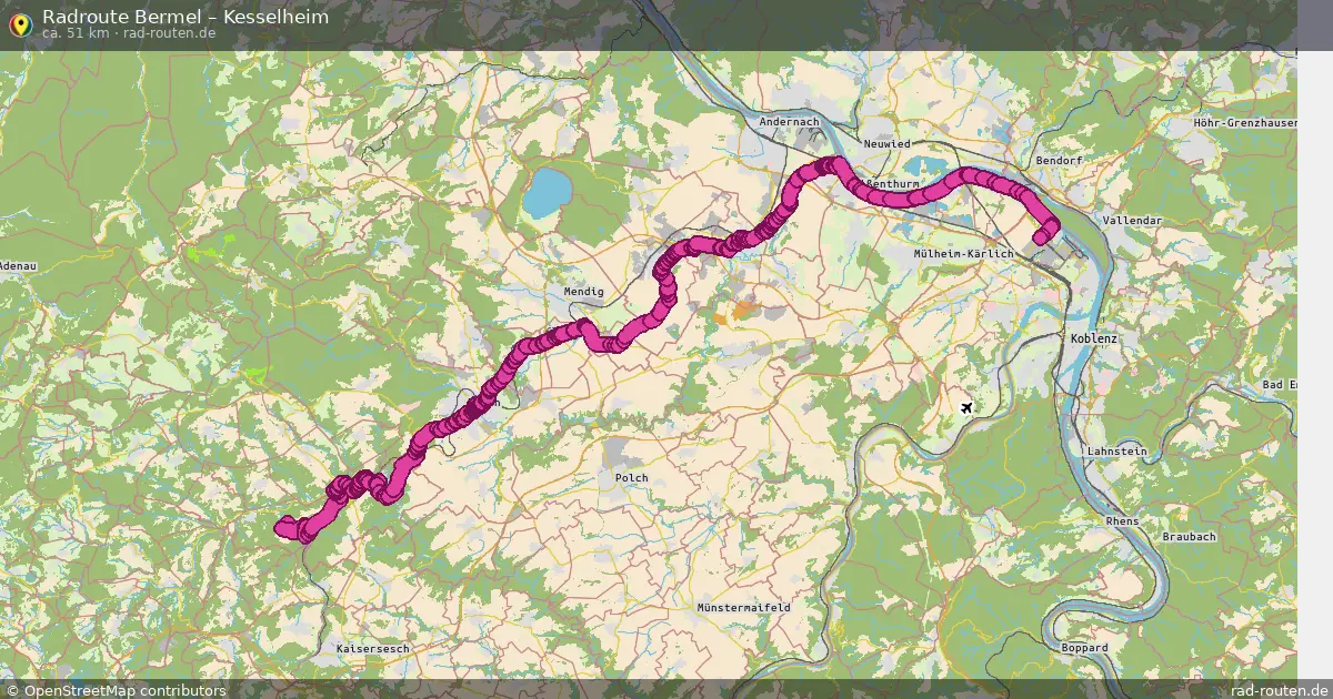 Radtour Bermel – Kesselheim