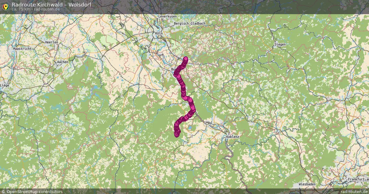 Radtour Kirchwald – Wolsdorf