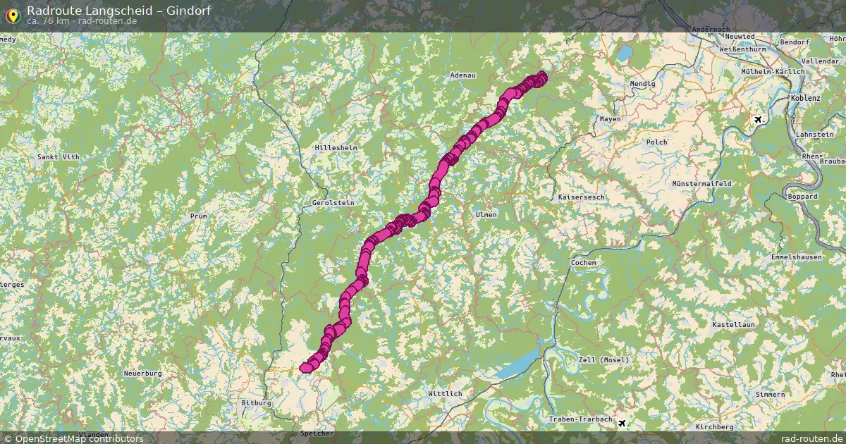 Radtour Langscheid – Gindorf