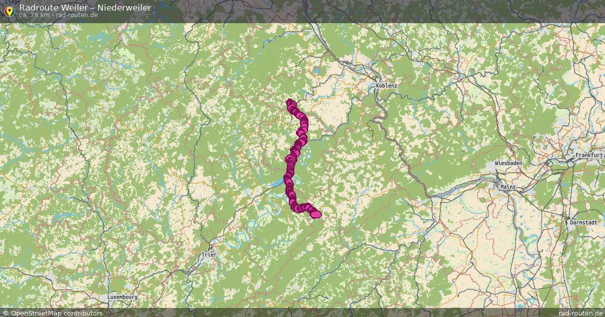 Radtour Weiler – Niederweiler