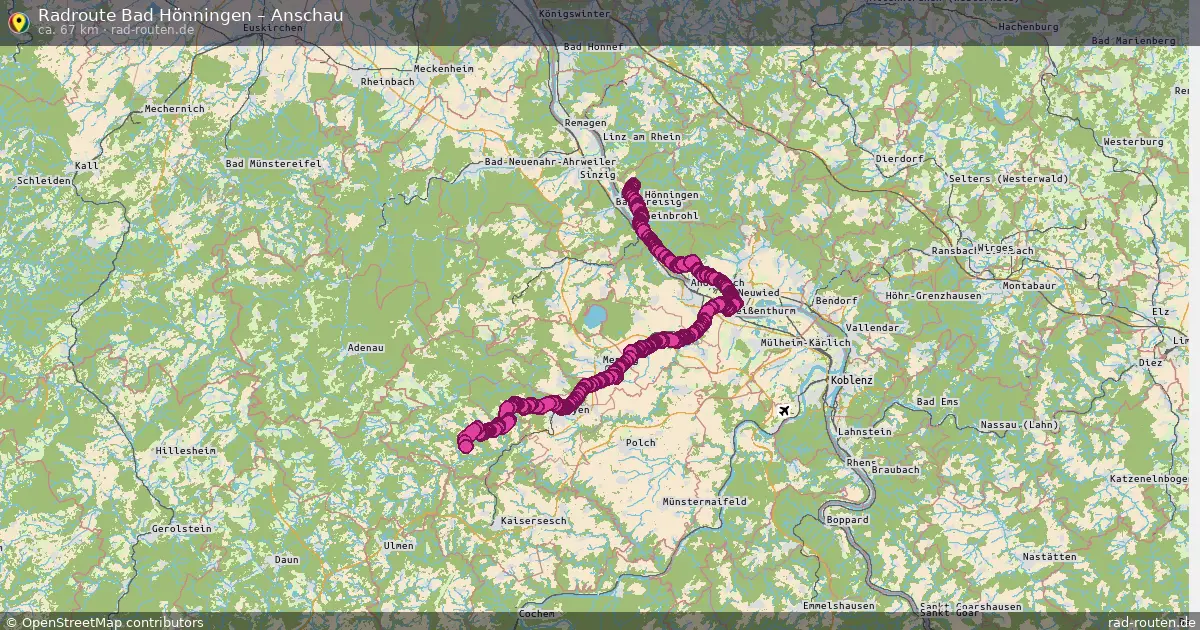 Radtour Bad Hönningen – Anschau