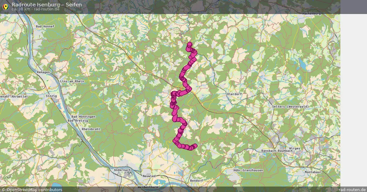 Radtour Isenburg – Seifen