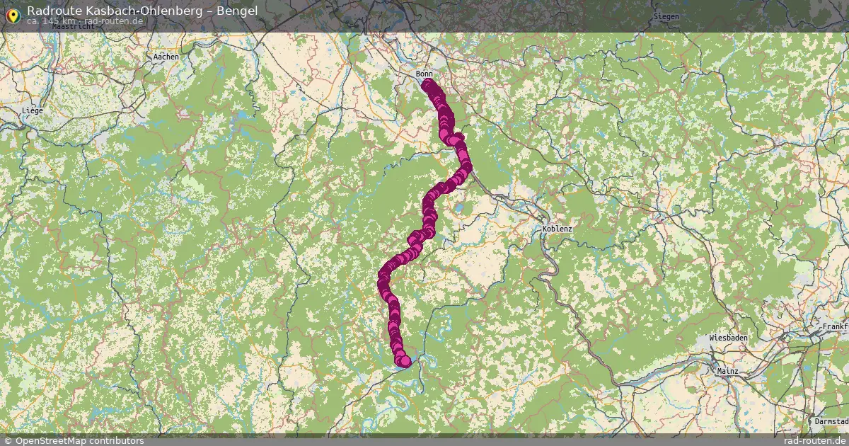 Radtour Kasbach-Ohlenberg – Bengel