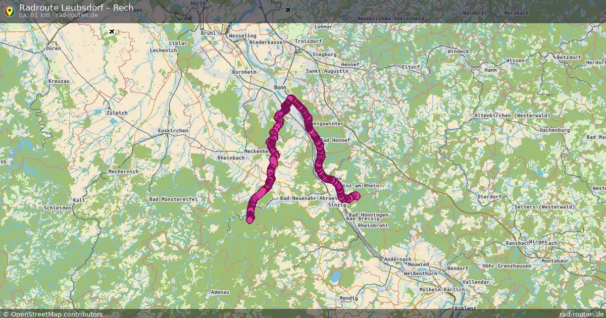 Radtour Leubsdorf – Rech