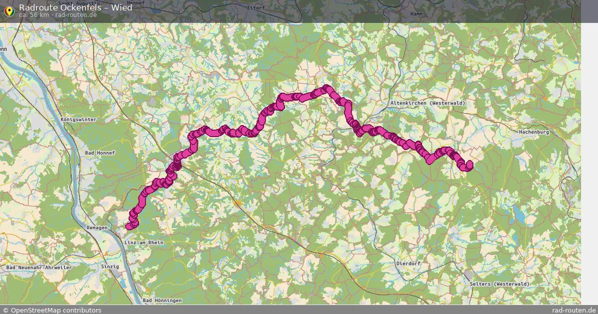 Radtour Ockenfels – Wied