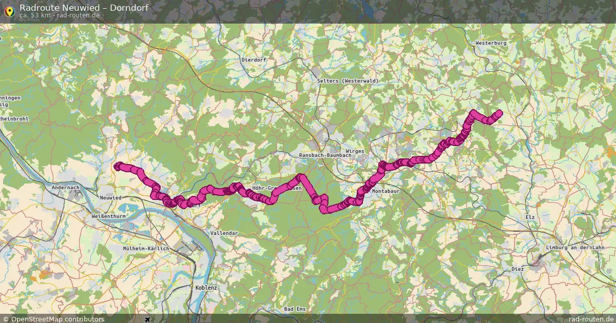 Radtour Neuwied – Dorndorf