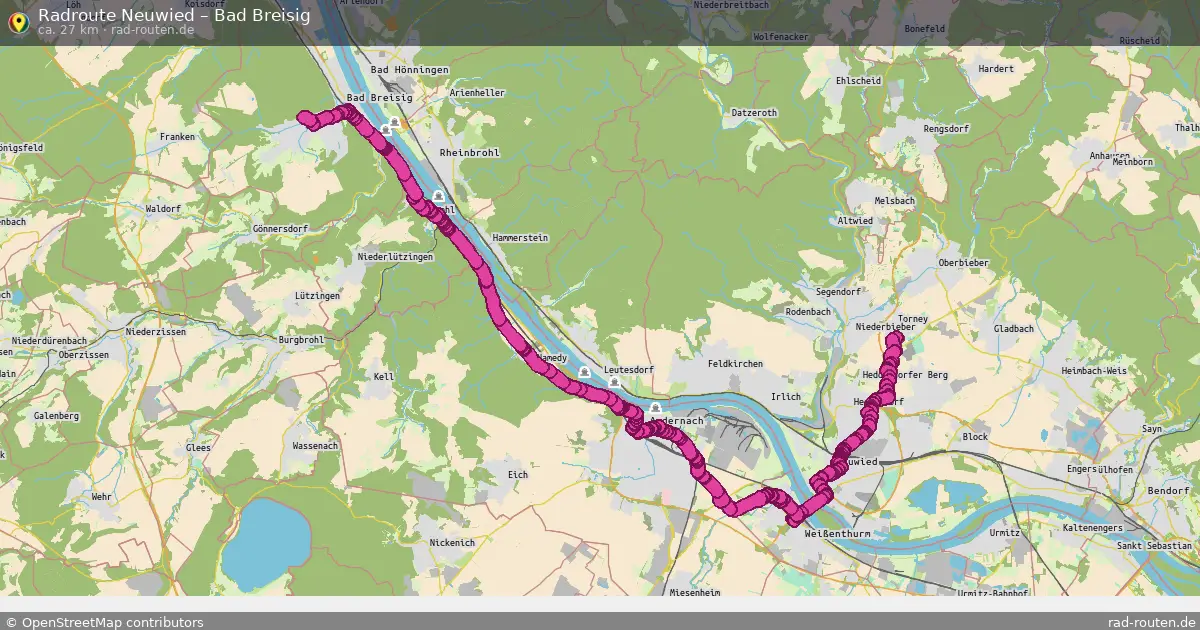 Radtour Neuwied – Bad Breisig