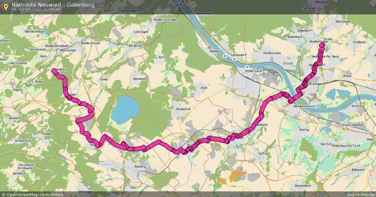 Radtour Neuwied – Galenberg