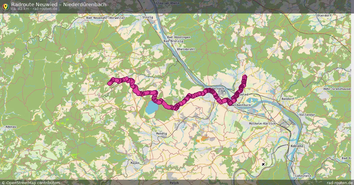 Radtour Neuwied – Niederdürenbach