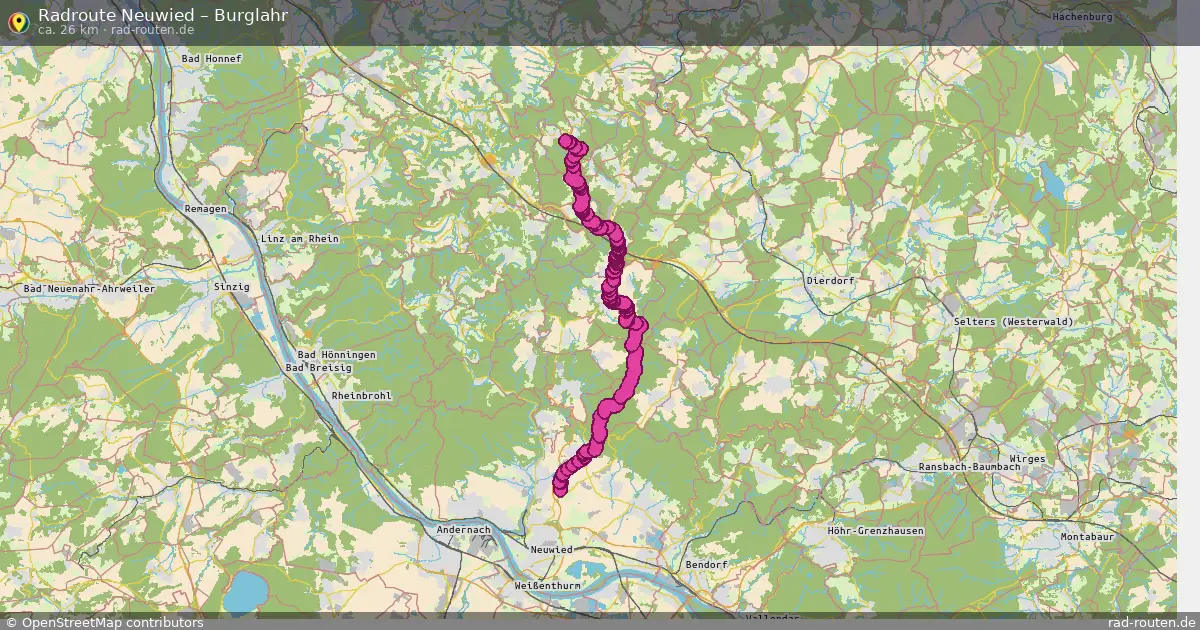 Radtour Neuwied – Burglahr
