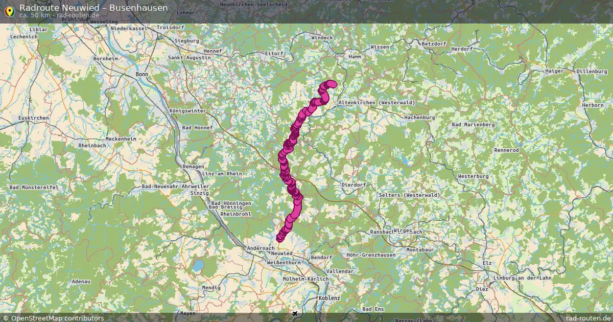 Radtour Neuwied – Busenhausen