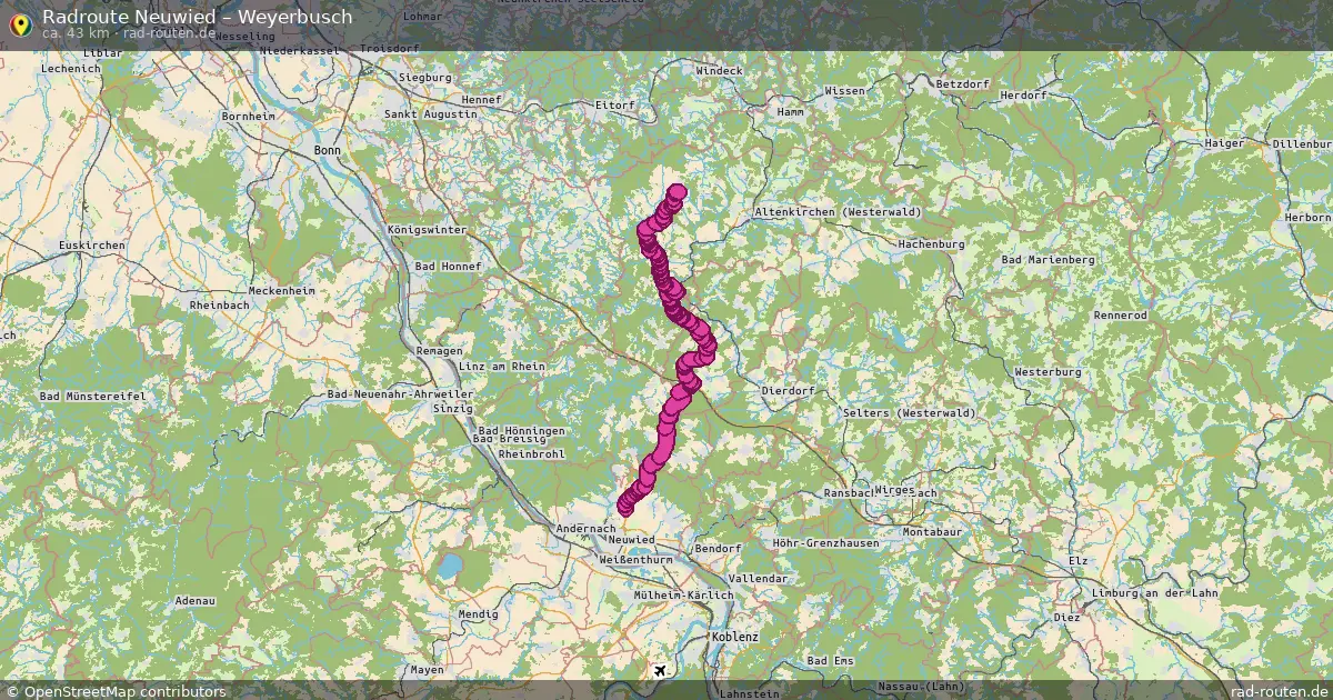 Radtour Neuwied – Weyerbusch