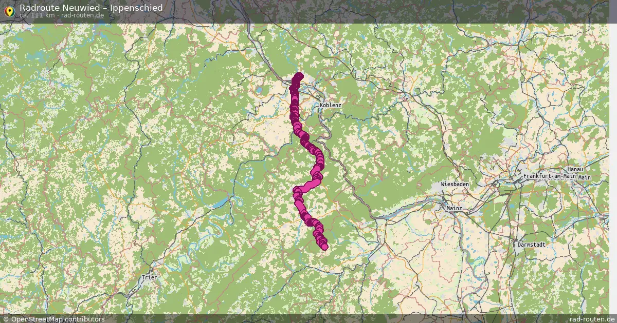 Radtour Neuwied – Ippenschied