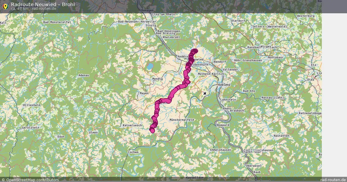 Radtour Neuwied – Brohl