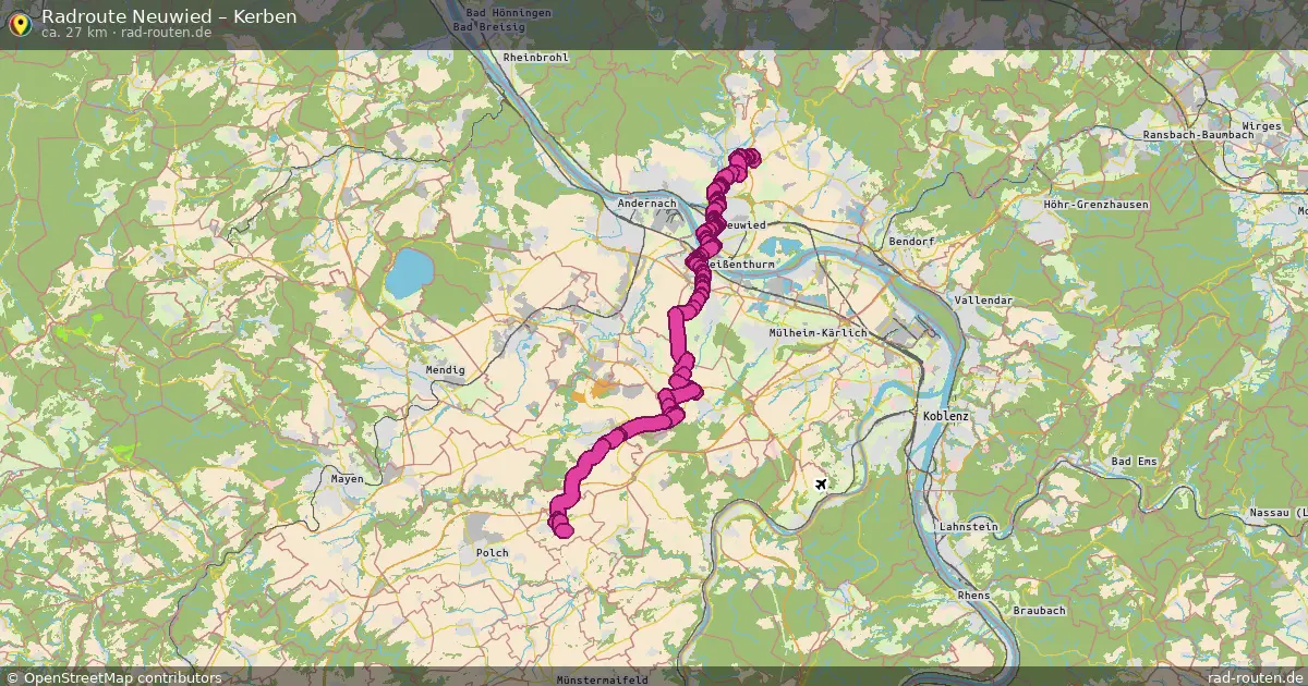 Radtour Neuwied – Kerben