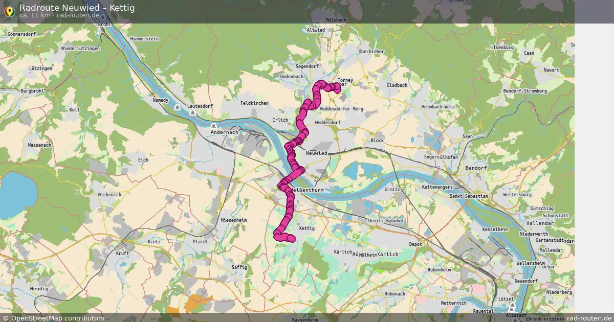 Radtour Neuwied – Kettig