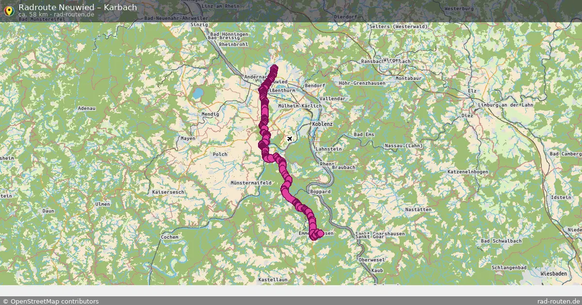 Radtour Neuwied – Karbach