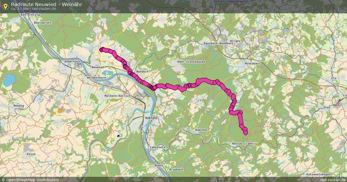 Radtour Neuwied – Weinähr