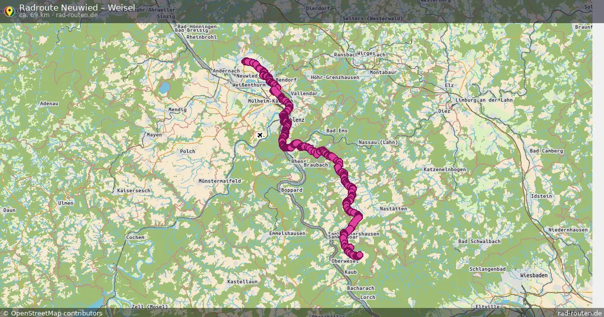 Radtour Neuwied – Weisel