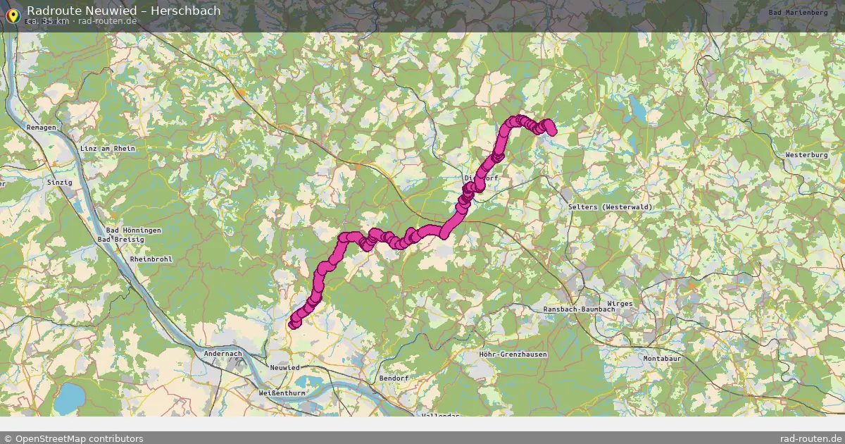 Radtour Neuwied – Herschbach