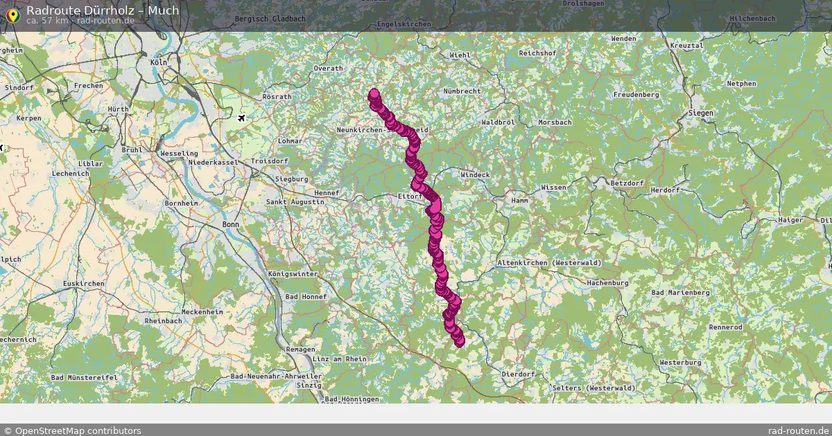 Radtour Dürrholz – Much